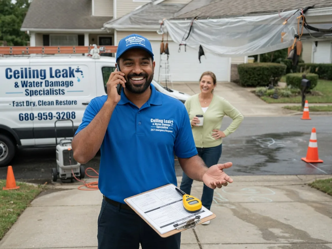 Ceiling Leak Cleanup Taylorsville, KY FAQs